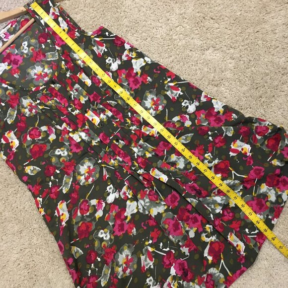 RACHEL Rachel Roy Spring Pintuck Floral Tunic Dress - Picture 16 of 16